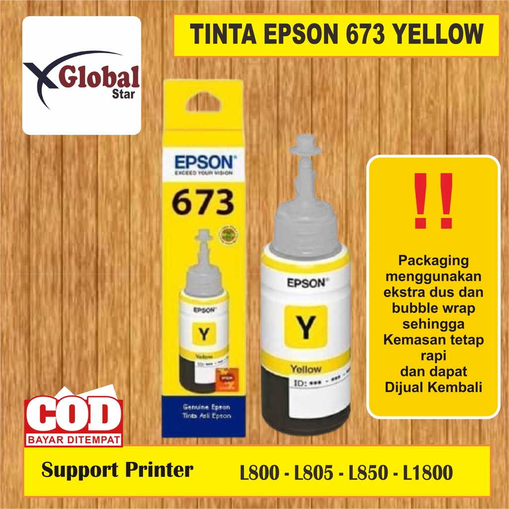 Tinta Epson 673 PREMIUM(COMPATIBLE) for Printer L800 L805 L810 L1800