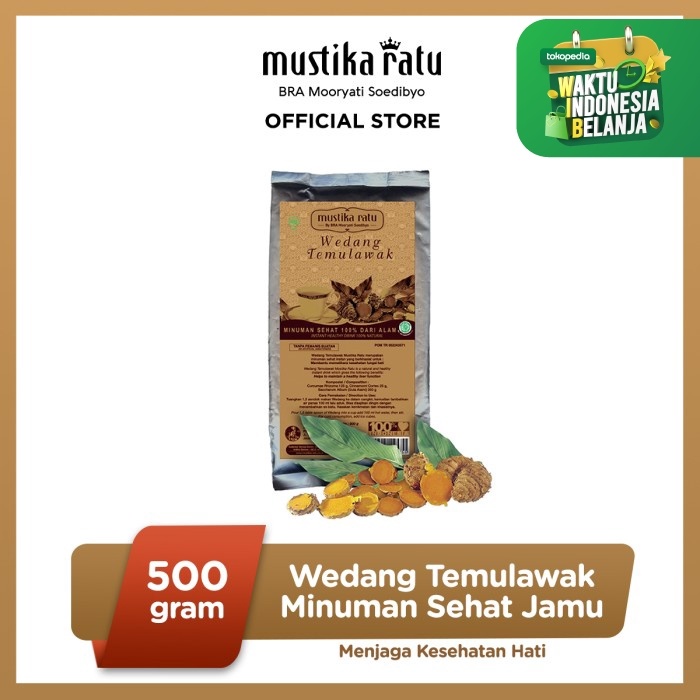 

[Mustika Ratu] Wedang Temulawak Minuman Sehat Jamu (BERKUALITAS)