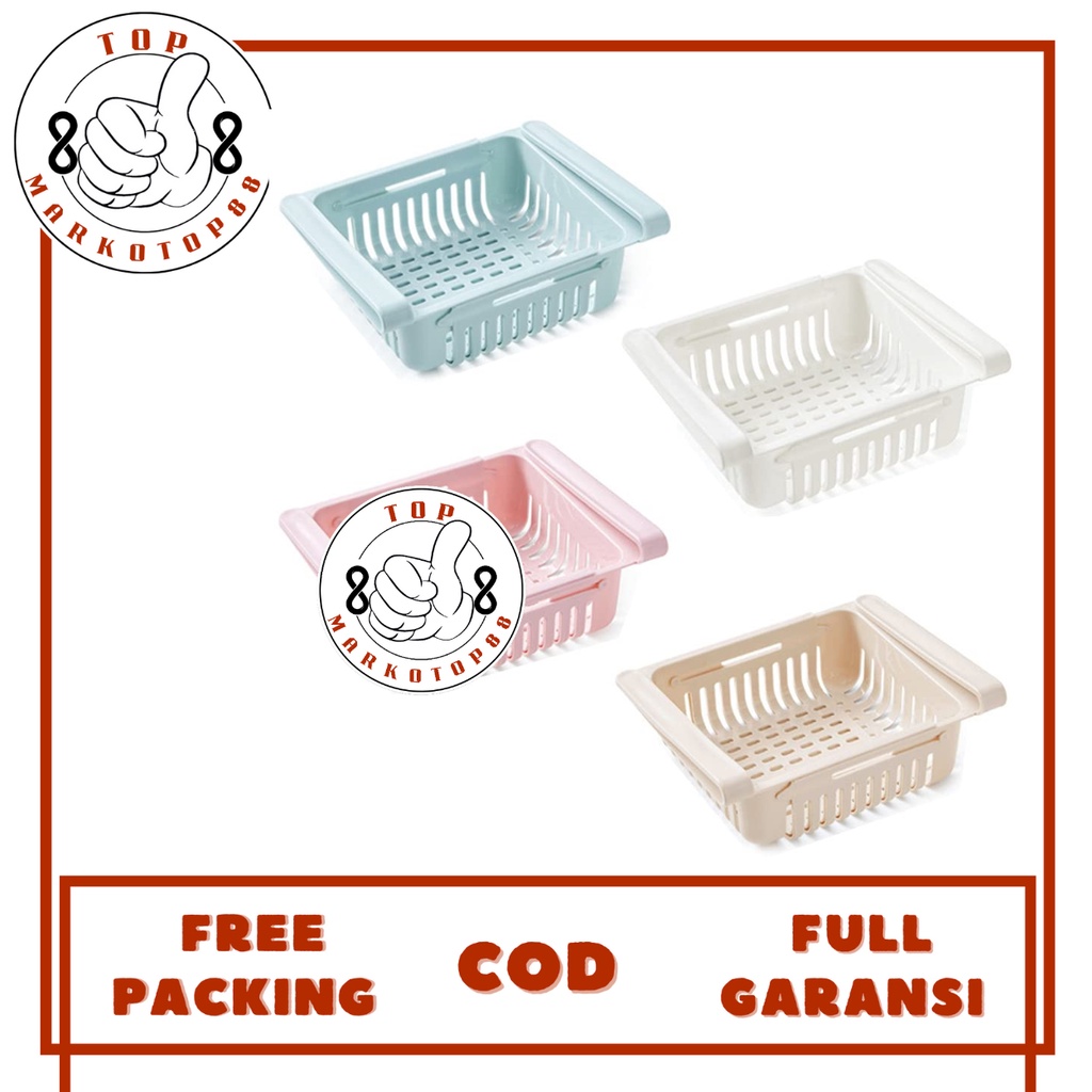 RAK ORGINIZER PENJEPIT KULKAS MULTIFUNGSI PLASTIK GSF RAK LEMARI MEJA BELAJAR RAK BOX PENYIMPANAN ST