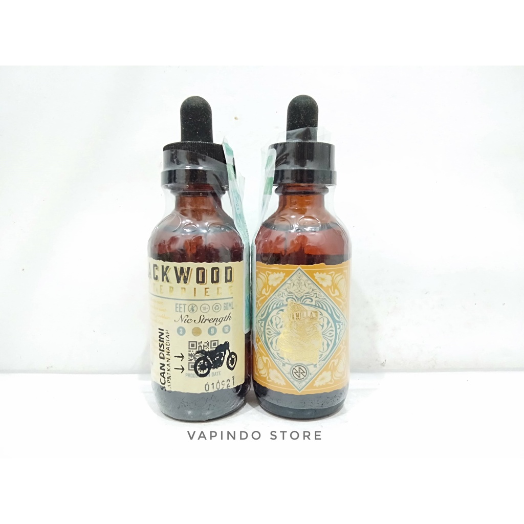 NIC 6MG BLACKWOOD MASTERPIECE 60ML VANILLA CUSTARD TOBACCO BY RCKS