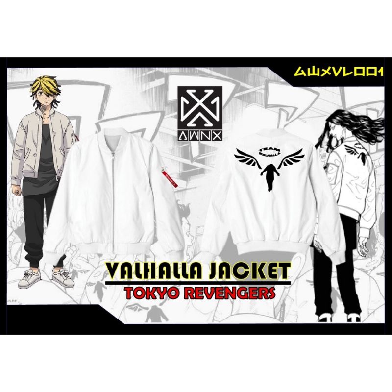 [READY] Jaket Valhalla Tokyo Revengers Anime