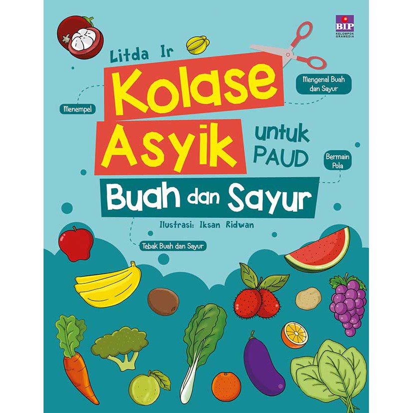  Gambar  Kolase  Buah  Apel  Moa Gambar 