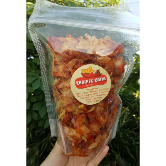 Keripik Singkong Balado Pedas Manis 250 Gr Keripik Kane Home Made Shopee Indonesia