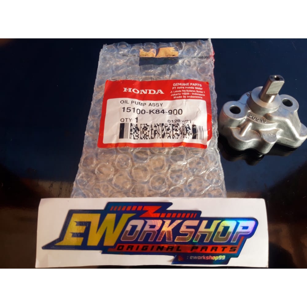 POMPA OLI OIL PUMP - NEW MEGAPRO MONO KARBU ASLI HONDA 15100K84900