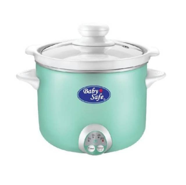 BABY SAFE Slow Cooker Digital  1,2L Pembuat Bubur Bayi Babysafe