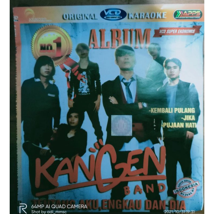 VCD original album KANGEN BAND