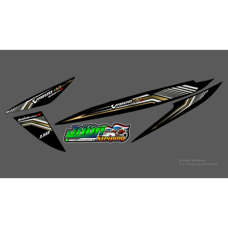 Jual STRIPING VARIO 110 LAMA/LED SIMPLE BUT ELEGANT | Shopee Indonesia