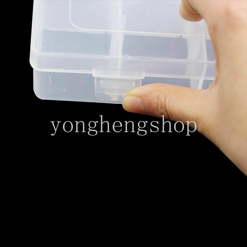 Kotak Penyimpanan Perhiasan Cincin Anting Bahan Plastik 36 Grids Adjustable