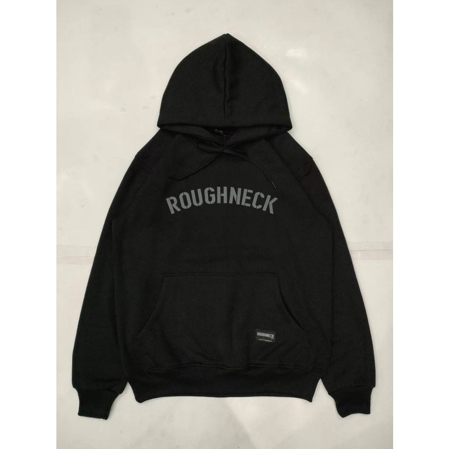 Sweater hoodie roughneck college black camofluge Sweater hoodie jemper ROUGHNECK 1991 matt fleece premium Jaket pria sweater pria ROUGHNECK