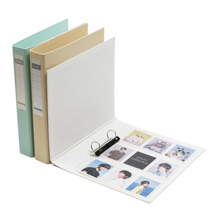 

CODE0F7 Bantex Photocard Album A4 2 Ring Binder Tropica 8222P