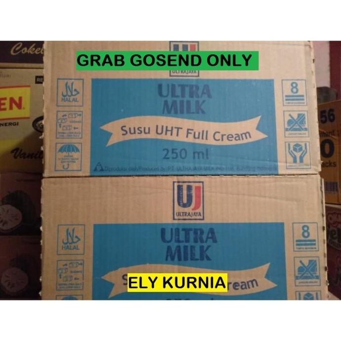 

BAYAR COD Susu UHT Ultra Full Cream 250 ML / Ultra Milk Plain 250 ML