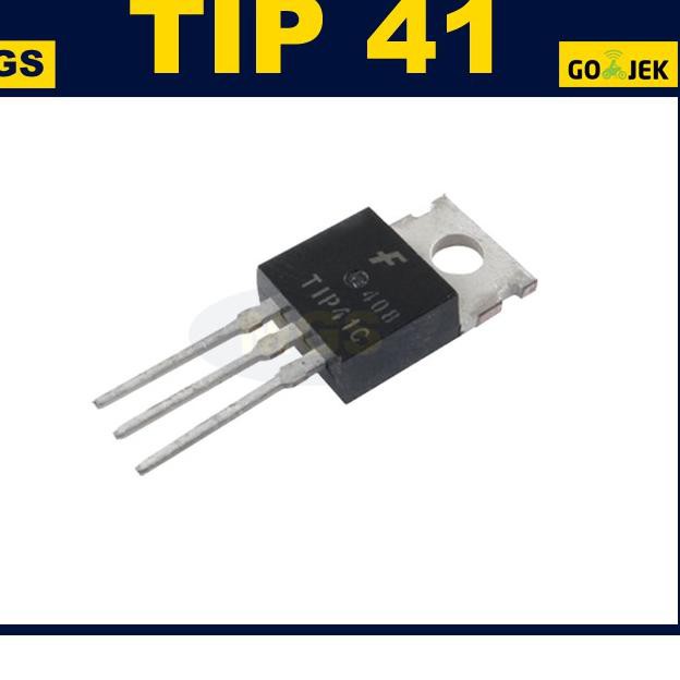 

Bagus 50Pcs Transistor TIP 41 Fairchild .. .. ..