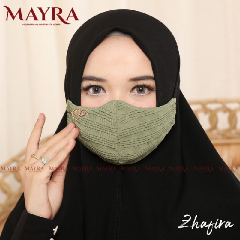 Masker mayra dengan plat mayra original