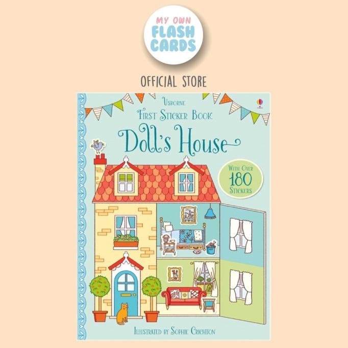 

Usborne Dollhouse Sticker Book Activity Book Rumah Tempel Stiker Buku Thebest