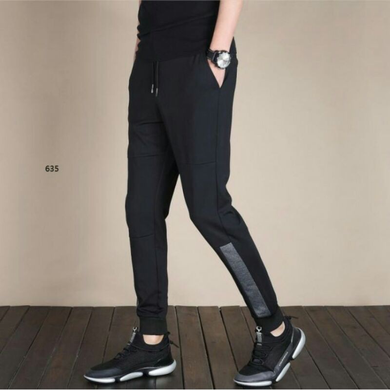 Mario Zegnoti Celana Panjang Jogger Pria, M