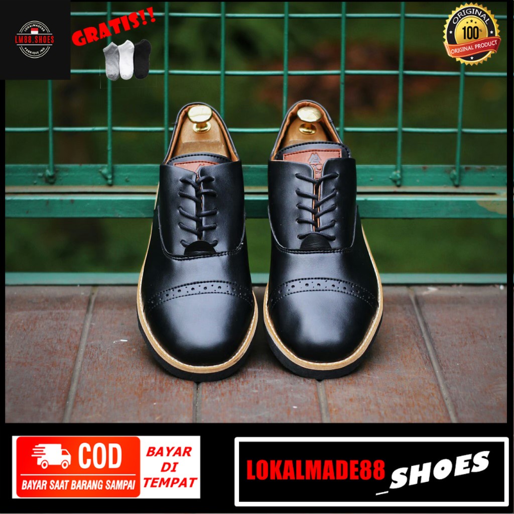 Sepatu Kerja Kasual Pesta Cowok Casual Undangan Gereja Pria Remaja Dewasa Laki Laki Nikah kerja resm