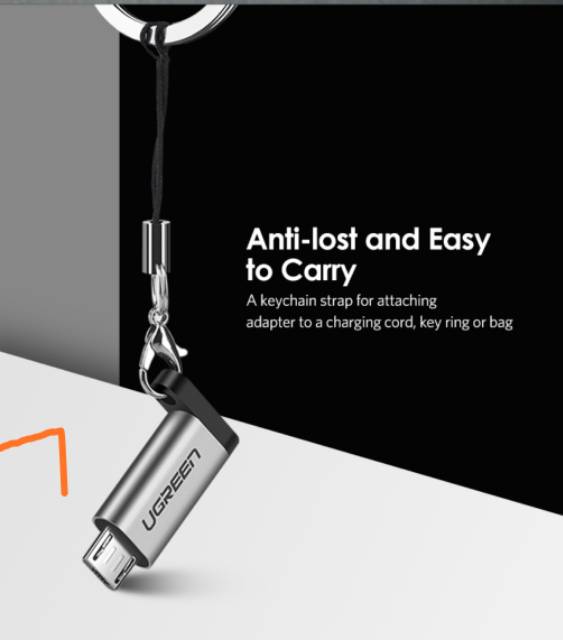 Ugreen Adapter Micro USB Male to Type C Original