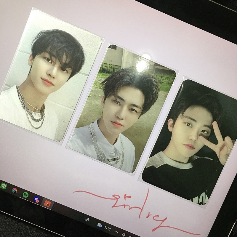 pc jaemin fcmm kihno hello future nct photocard