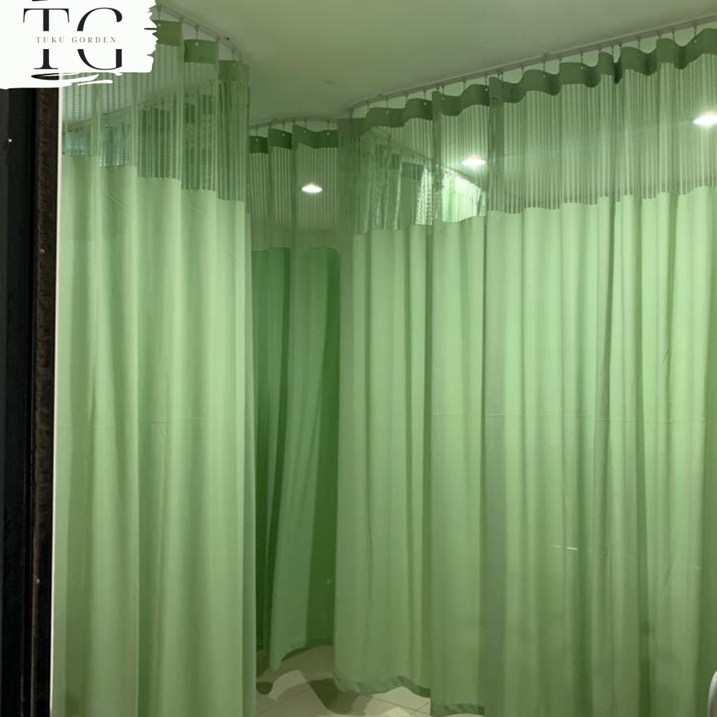 Tirai untuk Ruangan Rumah Sakit / Gorden Rumah Sakit / Anti Bakteri Anti Darah