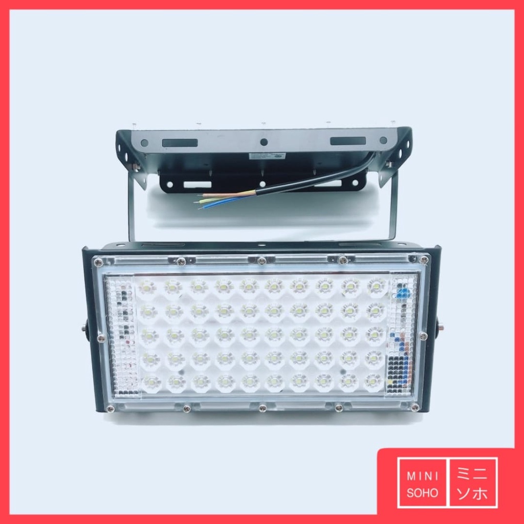 Lampu Sorot LED 50W Watt Floodlight Tembak Outdoor Spotlight SNI