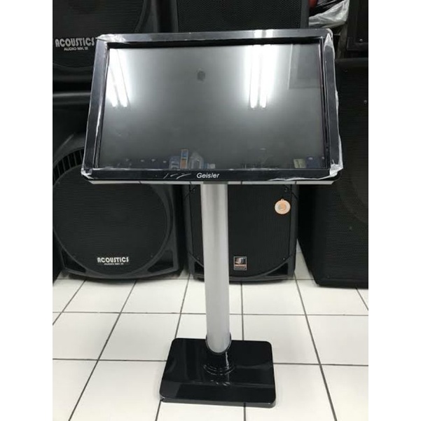 TOUCH SCREEN MONITOR 19 INCH GEISLER C 1003 B C1003B  LAYAR / TV KARAOKE ORIGINAL