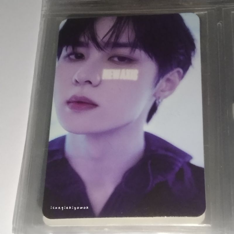 wts md universe concept kun id card selca photocard pc official