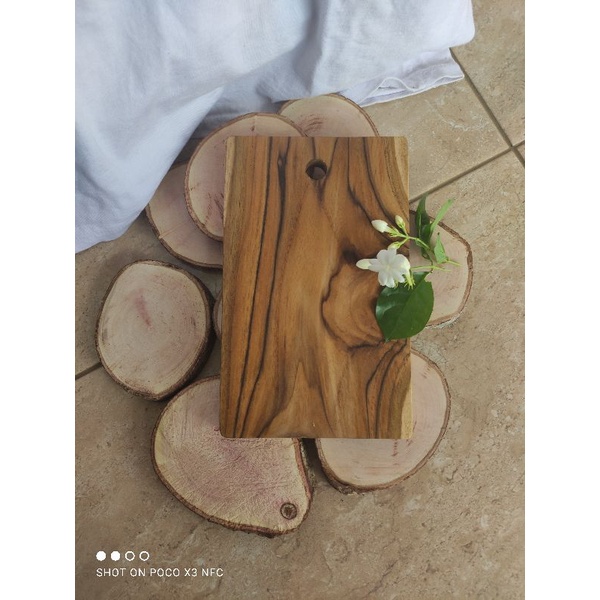 Serving Board/TALENAN/Ukuran Pas/NAMPAN/ALAS KAYU JATI UTUH