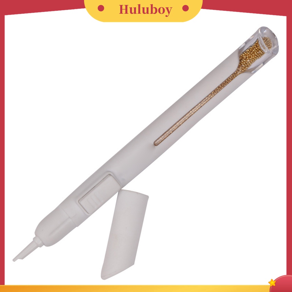 Huluboy Huluboy♡ Pen Pengambil Manik-Manik Bahan Baja Ukuran 0.8mm Untuk Manicure