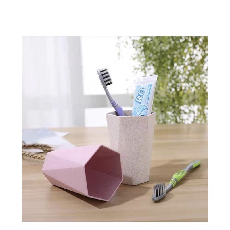 Gelas Odol/Pasta Gigi | Gelas Segi Enam | Gelas Sikat Gigi | Gelas Heksagonal | Gelas Plastik Kumur 