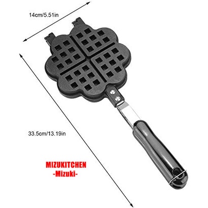 Waffle Maker GM Flower wafel cake pan 2174 loyang cetakan kue waffel croffel - alat mesin buat kue crofel anti lengket