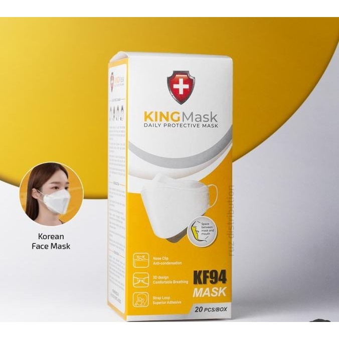 KINGMASK DAILY PROTECTIVE MASKER ISI 20 KN95 / MASKER