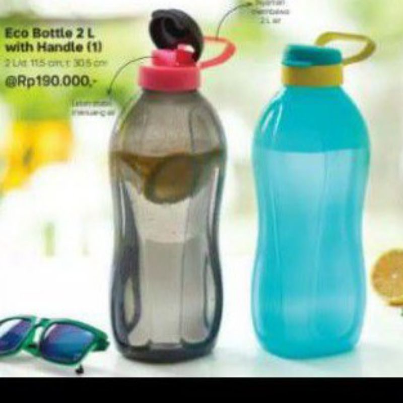 Jual Eco Botol 2L Biru Hitam 1pcs | Shopee Indonesia