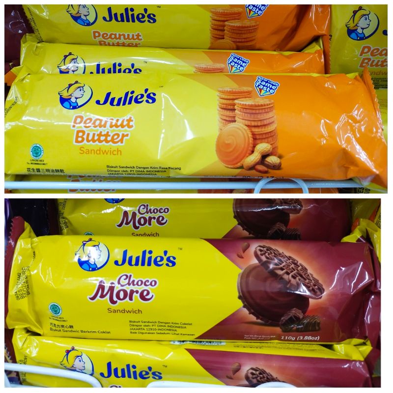 

JULIE'S Cream Crackers 90GR (TAMPILAN BARU)