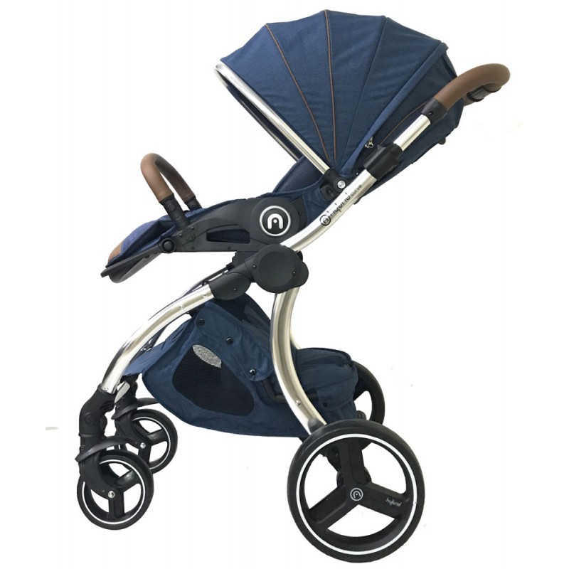 Hybrid Curve Stroller Mirror frame - Blue