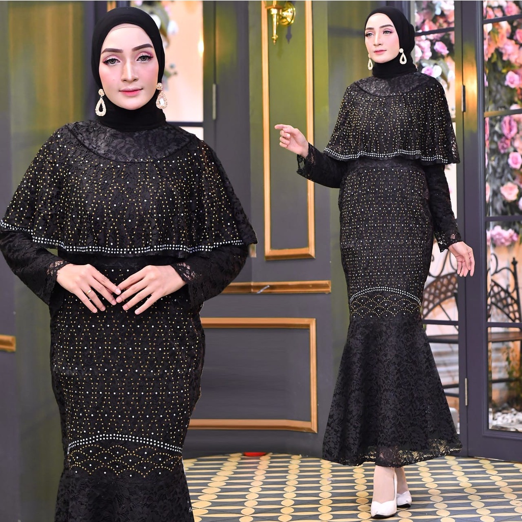 Gamis Salsabila Gamis Duyung Rempel Dress Wanita Pakaian Wanita