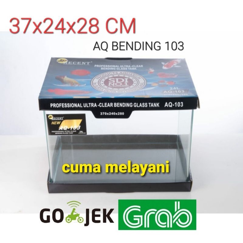 aquarium bending 103 tank aquarium 103 recent 103 KHUSUS GRAB DAN GOJEK
