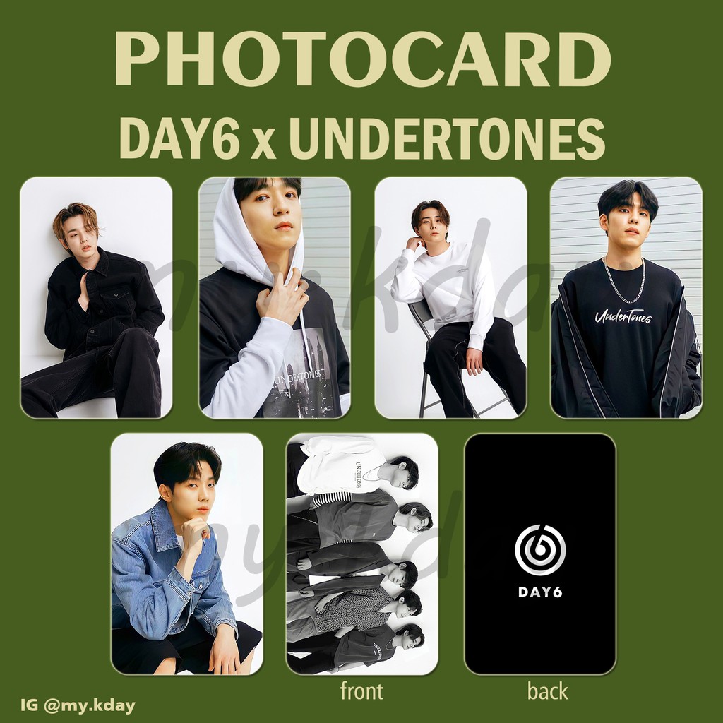 PC-0422, Unofficial Photocard Day6 Undertones 2 sisi
