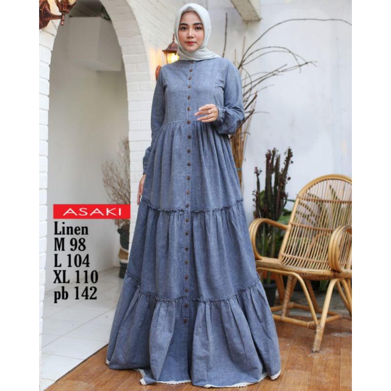 GAMIS LiNEN|ASAKI|NEW|