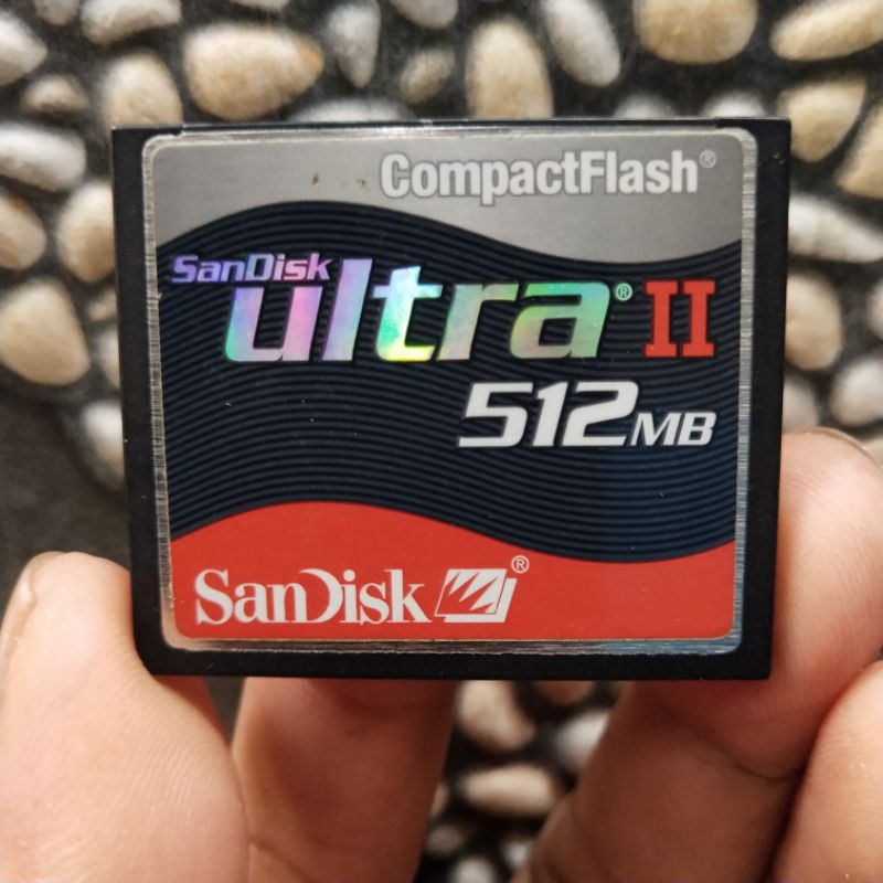 Memory Compact Flash Sandisk Ultra ll 512MB
