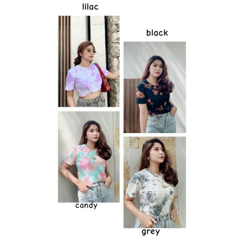 Crop Tie Dye