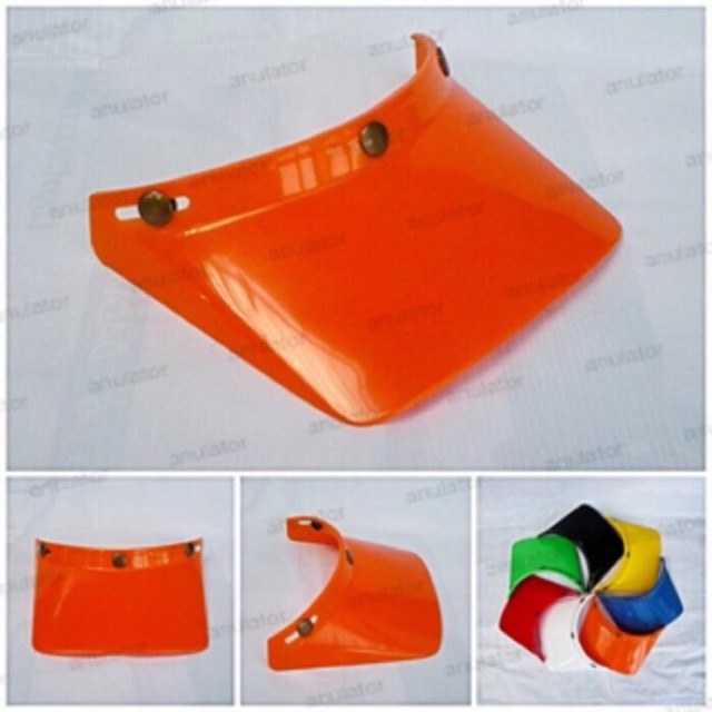 Pet Cross Helm Retro duck trail Jadul JPN ARC CARGLOSS ZEUS