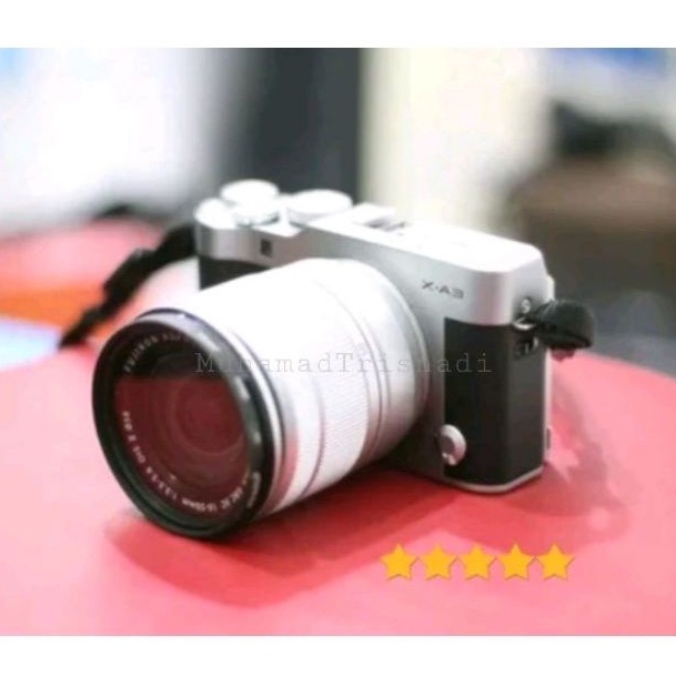 Camera Kamera Mirrorless Fujifilm XA3 Lensa 16-50mm Hitam Silver Murah