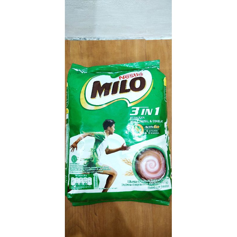 

MILO ACTIV GO 3 IN 1 1 KILO