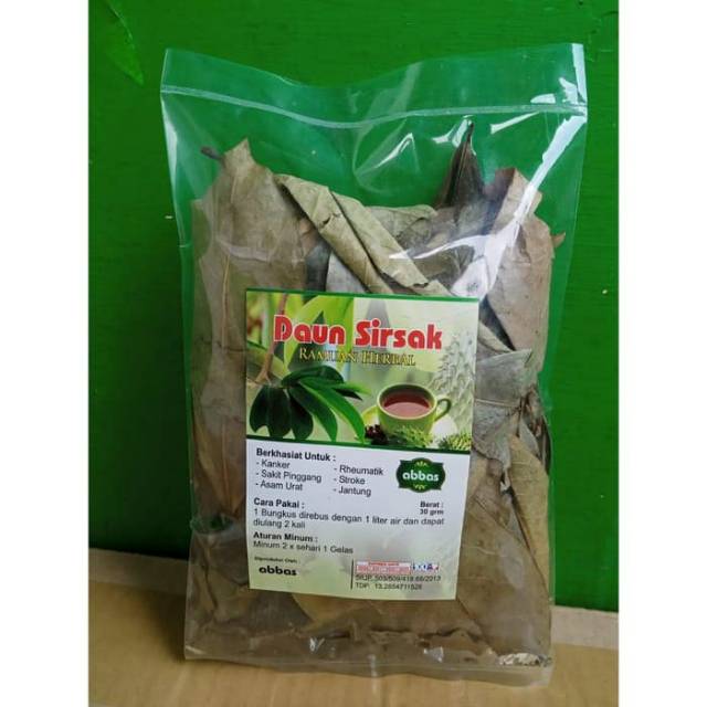 

Teh Herbal Daun Sirsak efektif mengatasi Kanker