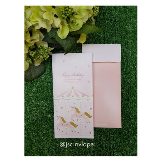Amplop uang untuk ucapan happy birthday. Amplop custom angpao. Wedding, Birthday dll. Money Envelope