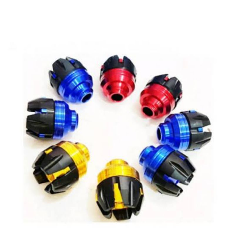 Jalu as roda-tutup as roda-corong as depan jumbo model buah naga warna gold merah silver hitam biru 