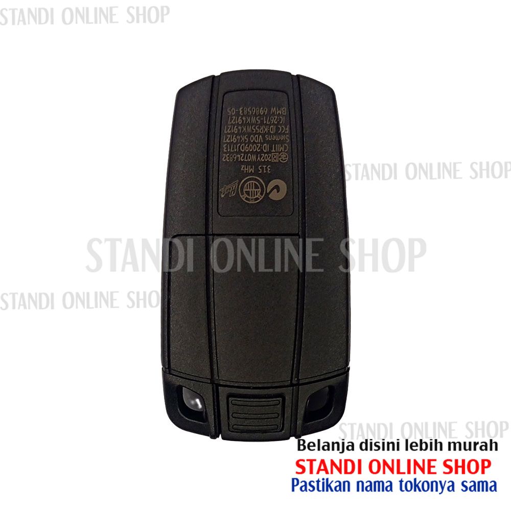 Remote Set Komplit Kunci Smartkey Slot BMW E81 E70 E90 E60 CAS3 315Mhz