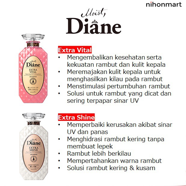 Moist Diane Shampoo  - (450ml)-3