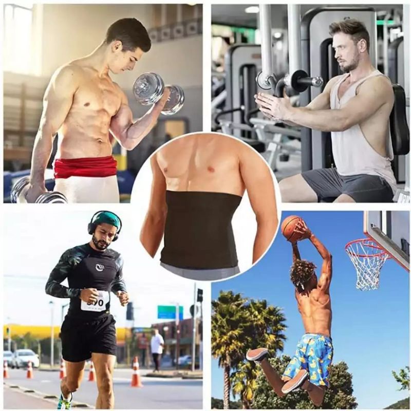 mrcaisen KORSET SAUNA sweat shaper korset pembakar lemak penghancur lemak pria wanita ORIGINAL k018