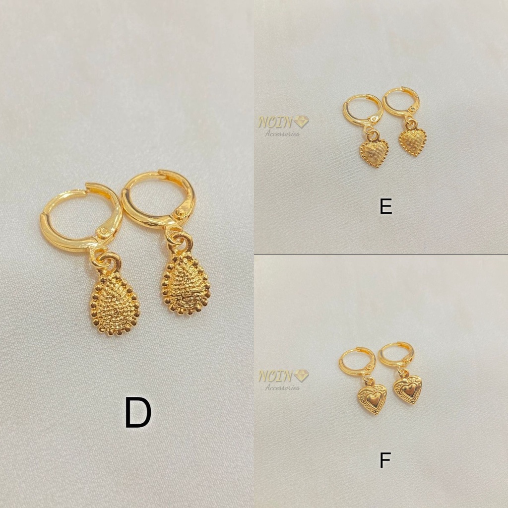 Anting Wanita Lapis Emas Xuping Motif Juntai Aksesoris Fashion